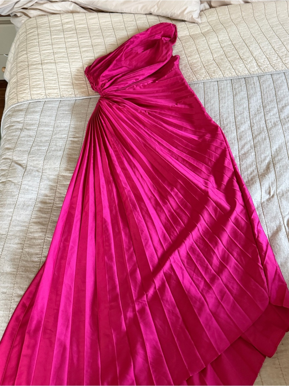 Anthropologie high low maxi dress